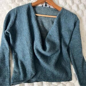 EILEEN FISHER Top Size M Long Sleeves Casual Formal Hijab